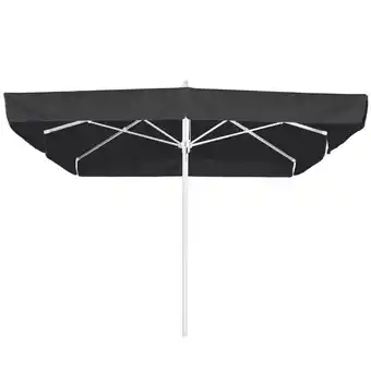 toom Baumarkt Schneider Marktschirm 'Quadro' schwarz 300 x 300 cm Angebot