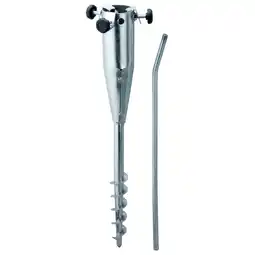 toom Baumarkt Schneider Bodendübel für Stöcke silbern Ø 38 - 58 mm Angebot