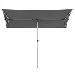toom Baumarkt Schneider Balkonschirm 'Novara' anthrazit 140 x 190 cm Angebot