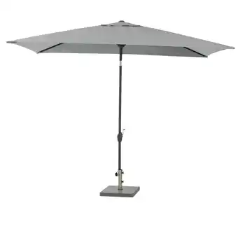 toom Baumarkt toom Marktschirm 'Turin' hellgrau 200 x 300 cm Angebot