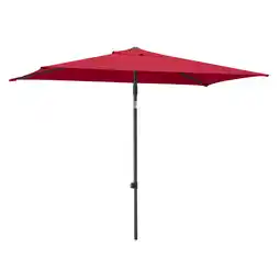 toom Baumarkt Schneider Marktschirm 'Sevilla' rot 240 x 140 cm Angebot