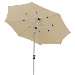 toom Baumarkt Schneider Marktschirm 'Venedig' naturfarben Ø 270 cm Angebot