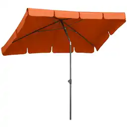 toom Baumarkt Schneider Rechteckschirm 'Aquila' terrakotta 265 x 150 cm Angebot