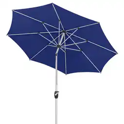 toom Baumarkt Schneider Marktschirm 'Venedig' blau Ø 270 cm Angebot