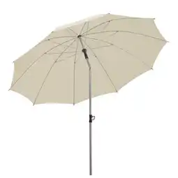 toom Baumarkt Schneider Marktschirm 'Locarno' naturfarben 220 cm Angebot