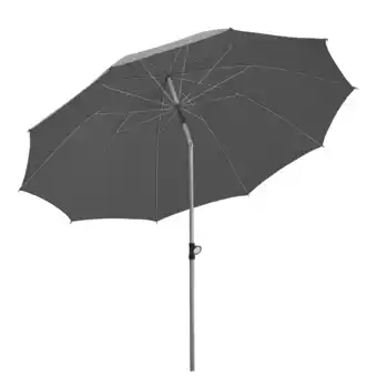toom Baumarkt Schneider Marktschirm 'Locarno' anthrazit Ø 220 cm Angebot