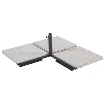 toom Baumarkt Schneider Platten-Schirmständer anthrazit 3 kg, für Schirmstöcke bis Ø 50 mm Angebot