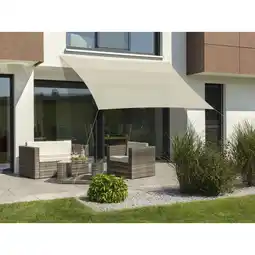 toom Baumarkt Schneider Sonnensegel 'Teneriffa' naturfarben 360 x 250 cm Angebot