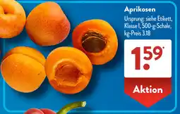 Aldi Süd Aprikosen Angebot