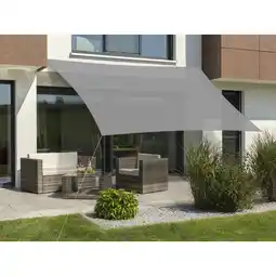 toom Baumarkt Schneider Sonnensegel 'Teneriffa' silbergrau 500 x 360 cm Angebot