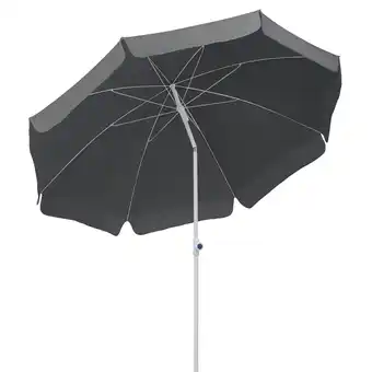 toom Baumarkt Schneider Marktschirm 'Ibiza' anthrazit Ø 240 cm Angebot