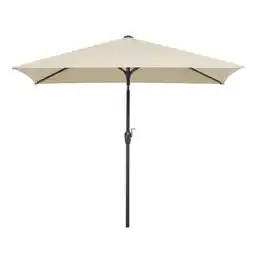 toom Baumarkt Schneider Marktschirm 'Bilbao' naturfarben 210 x 130 cm Angebot