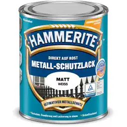 toom Baumarkt Hammerite Metallschutzlack weiß matt 750 ml Angebot