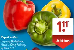 Aldi Süd Paprika-Mix Angebot