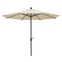 toom Baumarkt Schneider Marktschirm 'Harlem' naturfarben Ø 270 cm Angebot