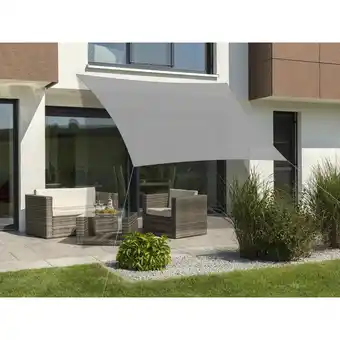 toom Baumarkt Schneider Sonnensegel 'Lanzarote' silbergrau 360 x 360 cm Angebot