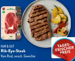 Aldi Süd FAIR & GUT Rib-Eye-Steak Angebot