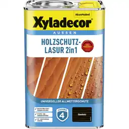 toom Baumarkt Xyladecor 2in1 Holzschutzlasur ebenholzfarben 4 l Angebot
