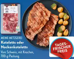Aldi Süd MEINE METZGEREI Koteletts oder Nackenkoteletts Angebot