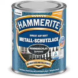toom Baumarkt Hammerite Metallschutzlack Hammerschlag-Effekt schwarz 2,5 l Angebot