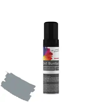 toom Baumarkt toom 2in1 Buntlackstift 'Stadtgeflüster' silbergrau glänzend 12 ml Angebot