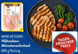 Aldi Süd MEINE METZGEREI Hähnchen Minutenschnitzel Angebot