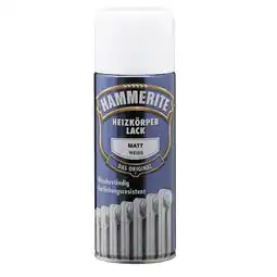 toom Baumarkt Hammerite Heizkörperlack-Spray weiß seidenmatt 400 ml Angebot