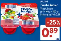 Aldi Süd MILSANI Frucht-Junior Angebot