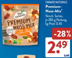 Aldi Süd FARMER NATURALS Premium Nuss-Mix Angebot