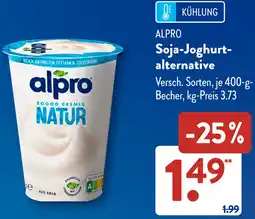 Aldi Süd ALPRO Soja-Joghurtalternative Angebot
