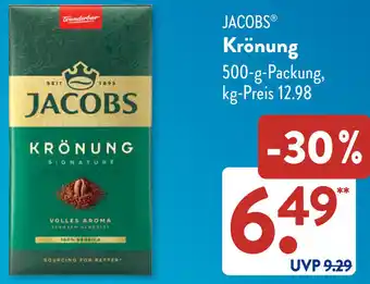 Aldi Süd JACOBS Krönung Angebot