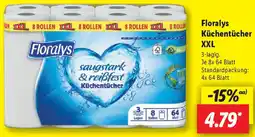 Lidl Floralys Küchentücher XXL Angebot