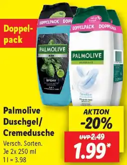 Lidl Palmolive Duschgel/ Cremedusche Angebot