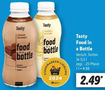 Lidl Tasty Food in a Bottle Angebot