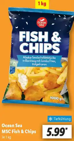 Lidl Ocean Sea MSC Fish & Chips Angebot