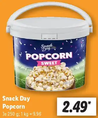 Lidl Snack Day Popcorn Angebot