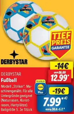 Lidl DERBYSTAR Fußball Angebot