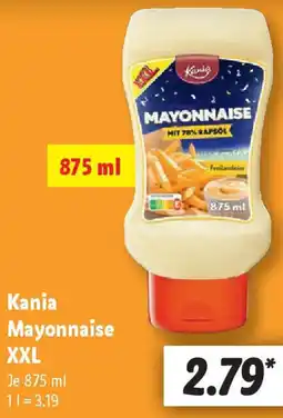 Lidl Kania Mayonnaise XXL Angebot