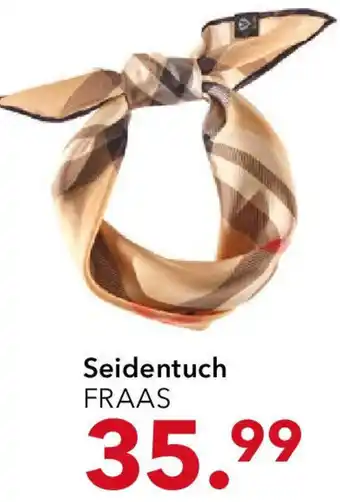 Peek & Cloppenburg Hamburg Seidentuch FRAAS Angebot