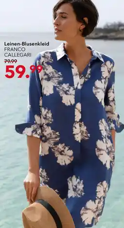 Peek & Cloppenburg Hamburg Leinen-Blusenkleid FRANCO CALLEGARI Angebot