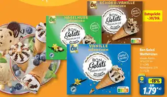 Lidl Bon Gelati Waffeltüten Angebot