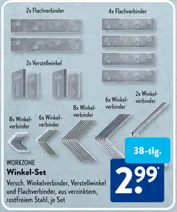 Aldi Süd WORKZONE Winkel-Set Angebot
