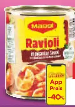 Netto Marken-Discount Maggi Ravioli in pikanter Sauce Angebot