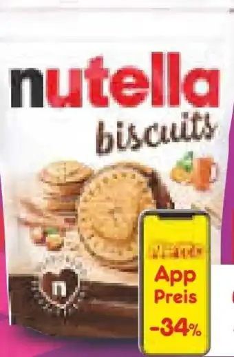 Netto Marken-Discount Ferrero Nutella Biscuits Angebot
