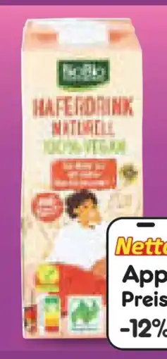 Netto Marken-Discount BioBio Bio Hafer Drink Vegan Angebot