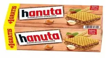 Netto Marken-Discount Ferrero Hanuta Waffeln Angebot