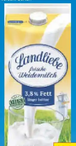 Netto Marken-Discount Landliebe frische Weidemilch Angebot