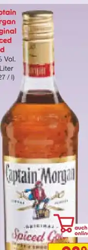 Netto Marken-Discount Captain Morgan Original Spiced Gold Rum Angebot