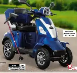 Netto Marken-Discount Rolektro Elektormobil E-QUAD 25 Angebot