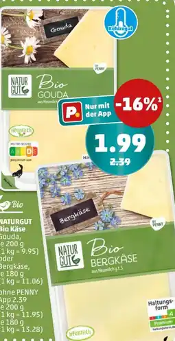 PENNY Naturgut Bio-Käse Gouda Angebot